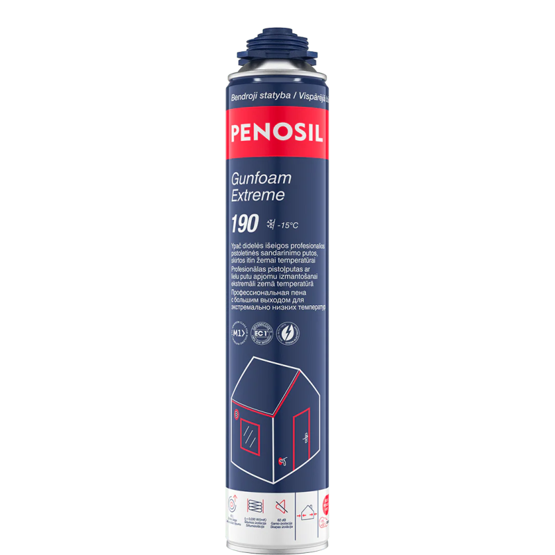 PENOSIL Gunfoam Extreme 190 - žieminės montavimo putos