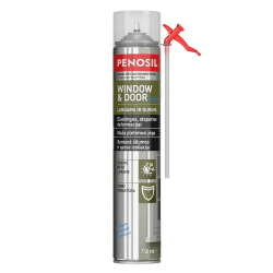 PENOSIL Window & Door - elastingos šiaudelinės sandarinimo putos