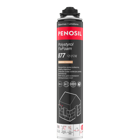 PENOSIL Polystyrol FixFoam 877 - klijuojančios putos