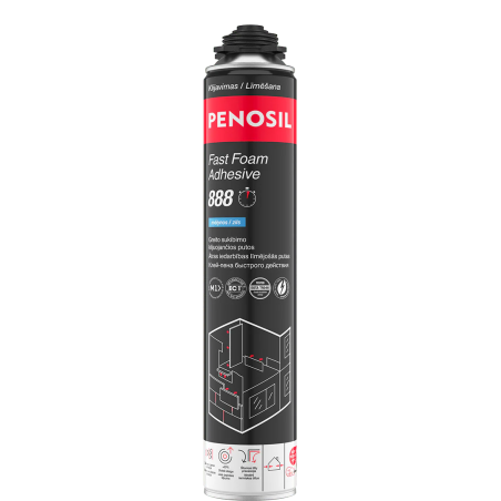 PENOSIL Fast Foam Adhesive 888 - Greito sukibimo klijuojančios putos
