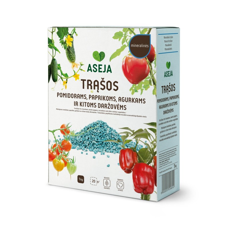 Pomidorams, paprikai, agurkams ir kt. lauko daržovėms ASEJA 1kg