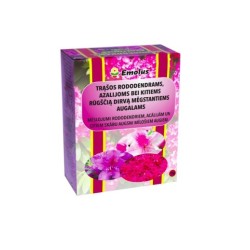 Trąšos rododendrams, azalijoms ir kt. rūgščią dirvą mėgstantiems augalams EMOLUS 1 kg