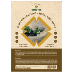 Agroplėvelė fasuota balta EMOLUS 1.6x10m 30g/m2 E