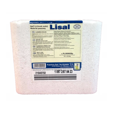 gyvulių laižomoji druska LisaL 10kg