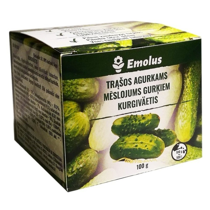 agurkų trąšos EMOLUS 0.1kg