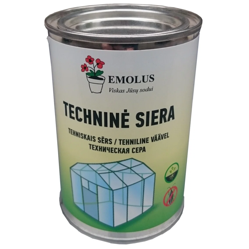 Sieros dūmadėžė, techninė siera EMOLUS 450 g
