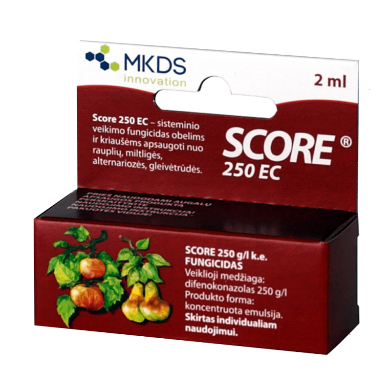 Score 250EC, 2 ml fungicidas MKDS