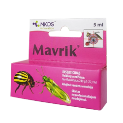 Insekticidas nuo kenkėjų daržovėms ir gėlėms Mavrik 5ml