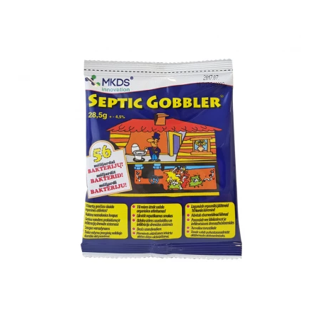 Septic Gobbler bakterijos kanalizacijos valymui MKDS 28,5 g