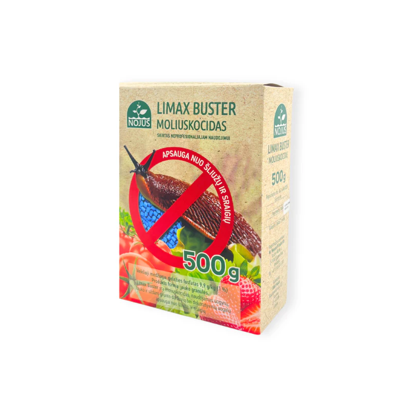 Moliuskocidas nuo sraigių ir šliužų Limax Buster 0,5kg