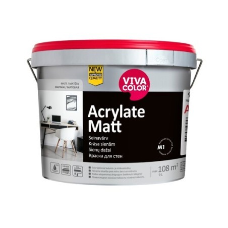 Acrylate Matt vandeniniai drėgmei atsparūs matiniai (7) vidaus dažai