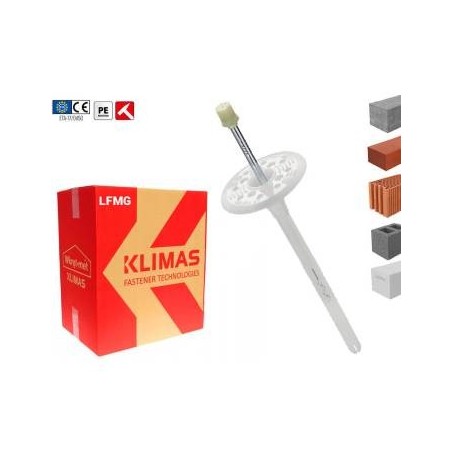 Kaištis termoizoliacinėms medžiagoms tvirtinti D10 LFMG, WKRET-MET