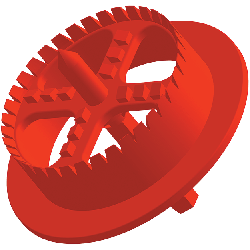 Freza polistirolui Wkret-Met WK-FT, Ø67mm