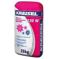 Šalčiui atsparus universalus klijavimo – armavimo mišinys WÄRME-DÄMMSYSTEM 220W