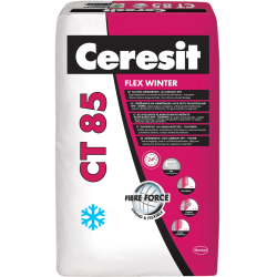 Armavimo ir klijavimo mišinys EPS CERESIT CT 85 WINTER (žieminis)