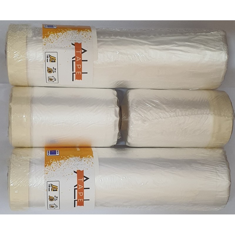 Polietileninė juosta ALLTAPE lipniu kraštu vidaus darbams