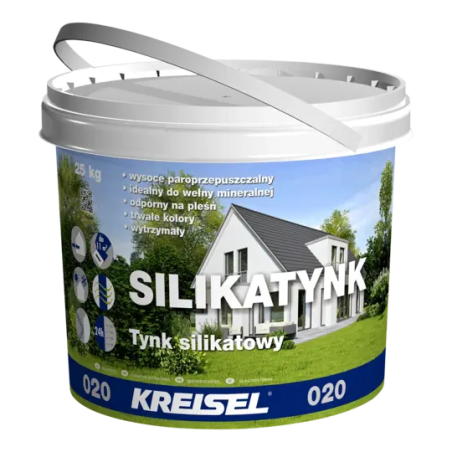 Silikatinis tinkas Kreisel SILIKATPUTZ 020