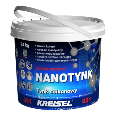 Nano silikoninis tinkas Kreisel SILIKONPUTZ PROTECT 031