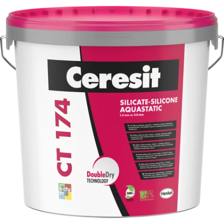 Silikato-silikoninis tinkas  CERESIT CT 174