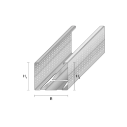 Profilis  CW 0.5mm 50-100mm sienoms