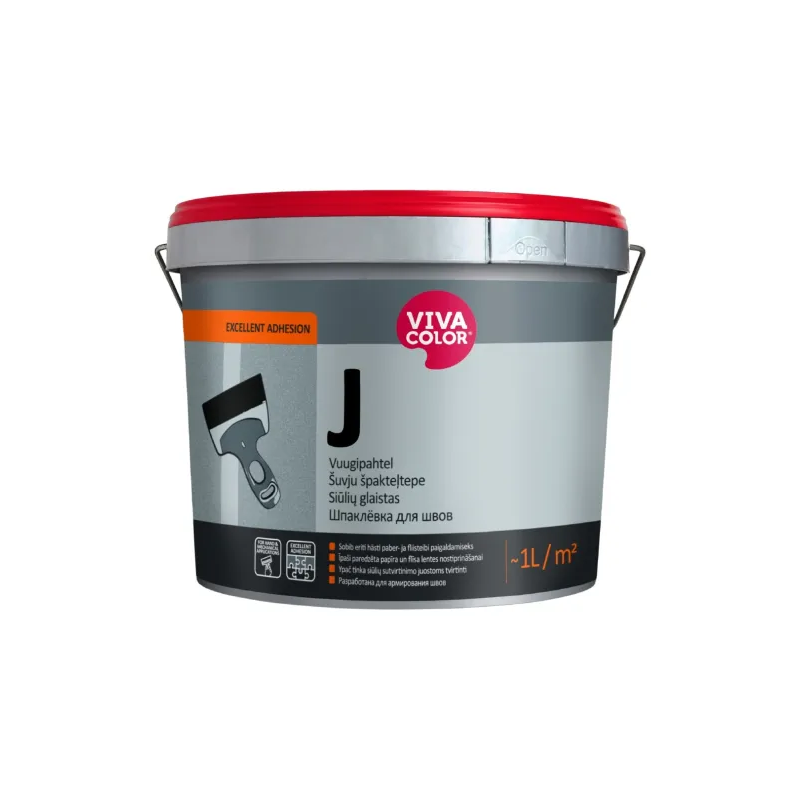 Vivacolor J  Vandeninis paruoštas naudoti smulkusis siūlių glaistas